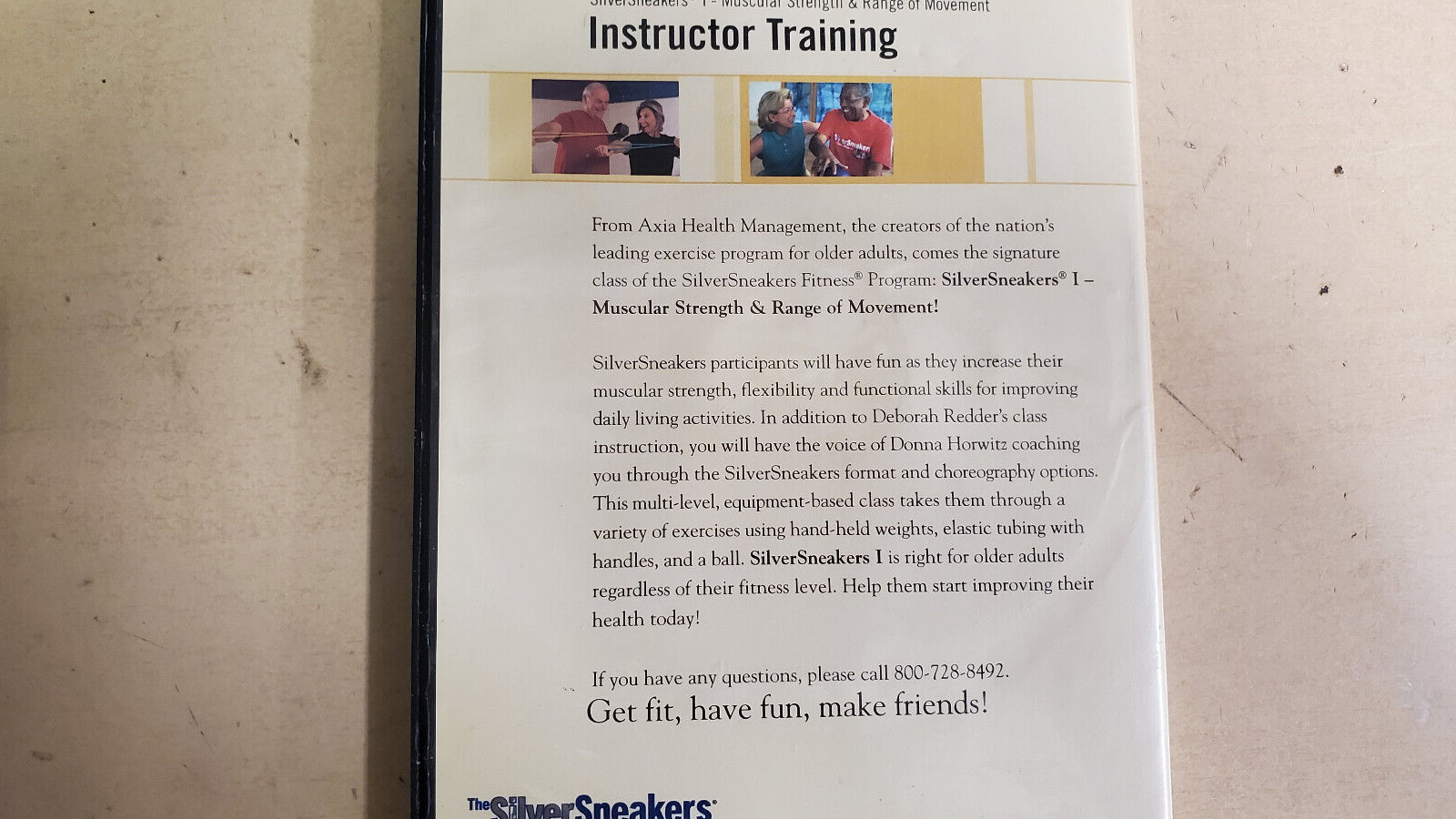 Silver Sneakers Instructor Training DVD Muscular Strength and Range of Movement eBay
