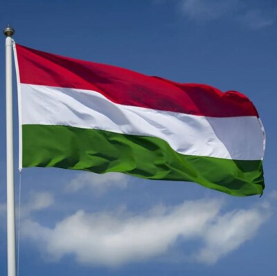 Ungarische Flagge 90x150 cm Ungarn Nationalfahne Hissflagge mit 2 Metall Ösen