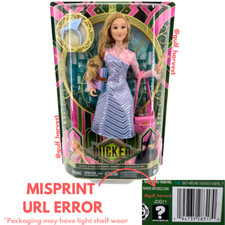 Mattel Wicked Glinda at Shiz University 11" Fashion Doll RARE URL ERROR MISPRINT