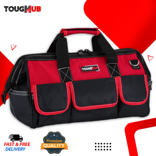 Tool Storage Hand Bag 12" & 16" Heavy Duty Tool Bag with Multi Pockets - Picture 9 of 18