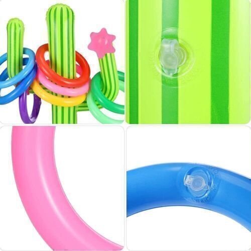 10 Pcs Inflatable Pool Toys Water Toys Water Sports Float Swimming Game - Picture 8 of 10
