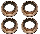 4X OEM MTD 741-0338  Flange Bushing 3/4" ID X 7/8" OD 1/2" W 1 1/4" FD