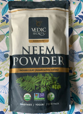 Organic Neem Leaf Powder - 4Oz. - Azadirachta Indica for Hair and Skin Care