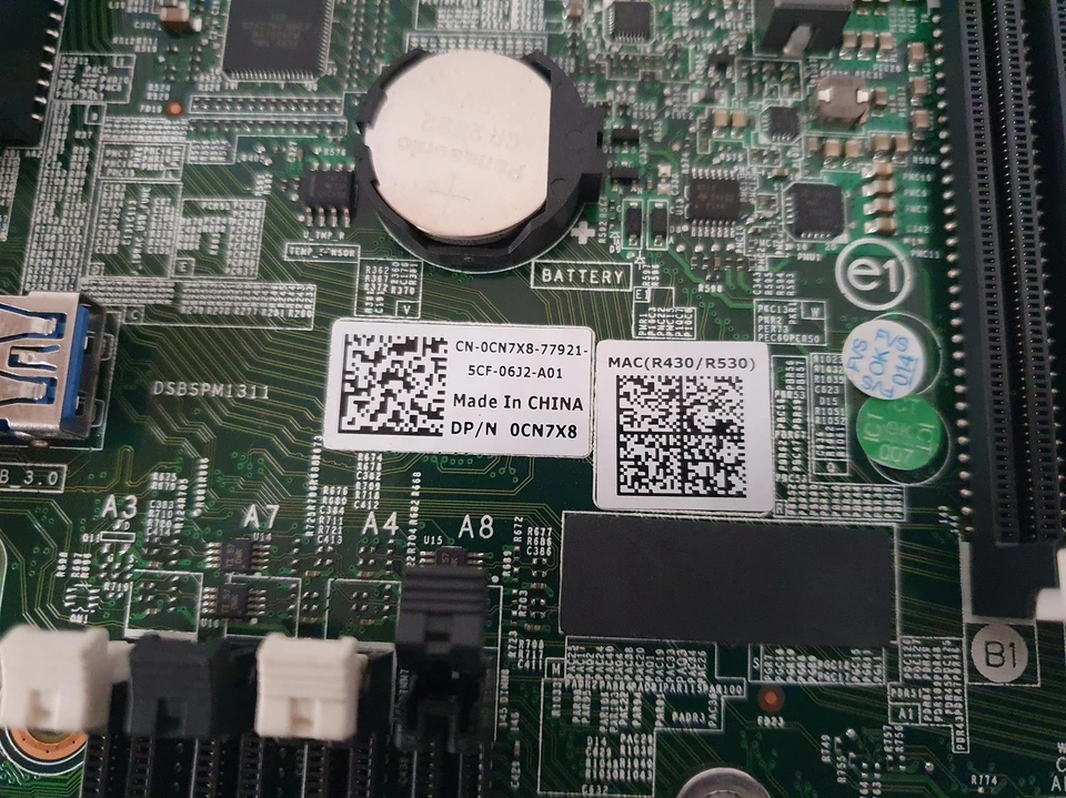 Dell PowerEdge R430 R530 Socket LGA2011 DDR4 Server Motherboard 0CN7X8 CN7X8 - Image 4 of 4