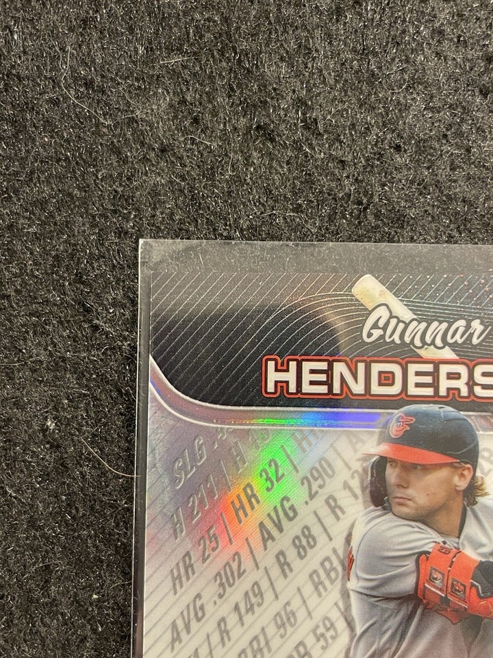 2024 TOPPS PRISTINE GUNNAR HENDERSON PRISTINE PRODUCTION PP22 ORIOLES