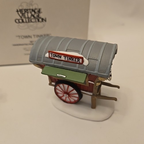 Department 56 1992 Heritage Dickens Village Town Tinker 5646-4 - Imagen 4 de 6
