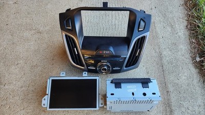 2012-2018 Ford Focus Hatchback Sony Sync 2 Navigation Nav Radio Unit w/ Trim OEM
