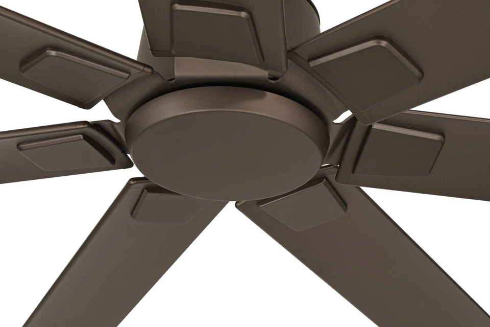 72" Casa Vieja Airbender Emperial Bronze LED Ceiling Fan with Remote - Image 4 of 4