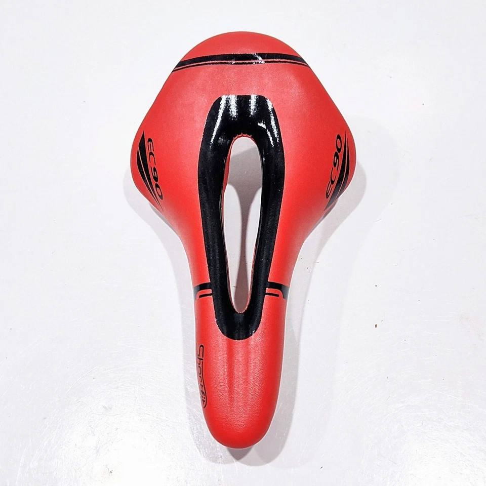 Asiento de sillín de bicicleta EC90 MTB/carretera cojín de fibra de carbono cómodo   Foto 3 de 4