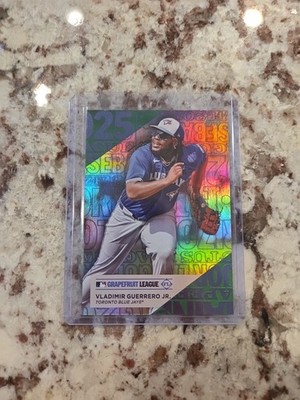 2025 Topps Vladimir Guerrero Jr. Training Grounds Green 02/99 #TG-7 Blue Jays