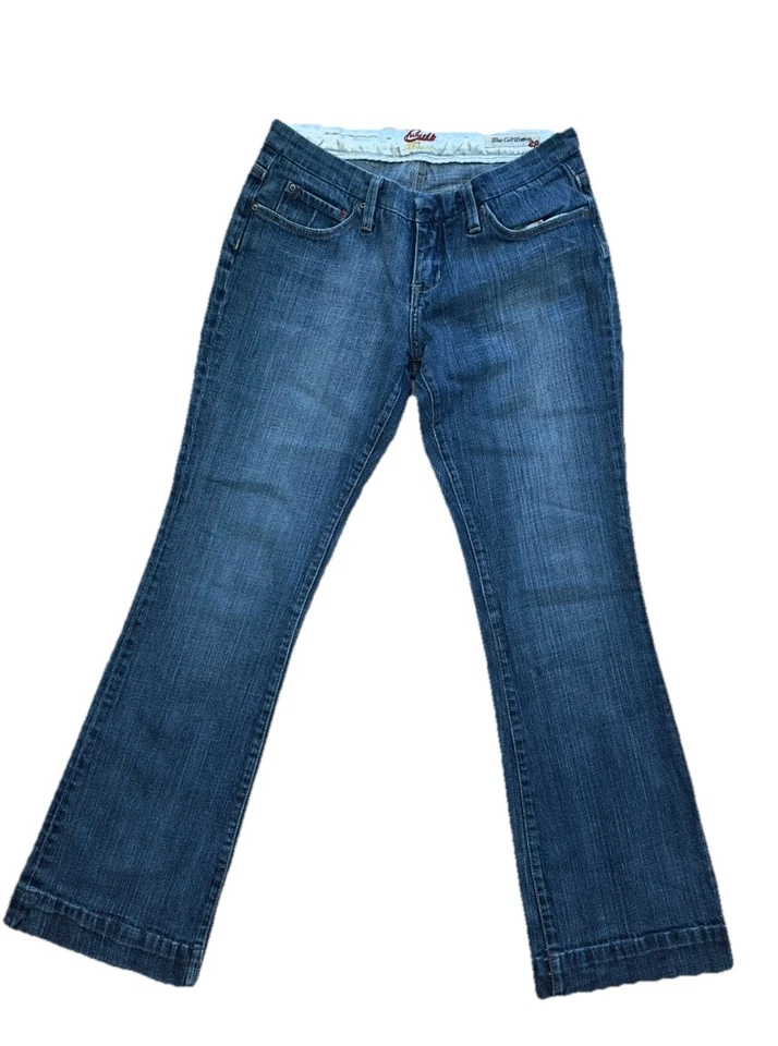 Blue Cult Deluxe Womens Size 28 Low Rise Boot Cut. y2K  Vintage 2000s - Image 2 of 4
