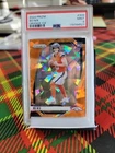 2024 Panini Prizm Bo Nix Orange Ice PSA 9 #309 RC