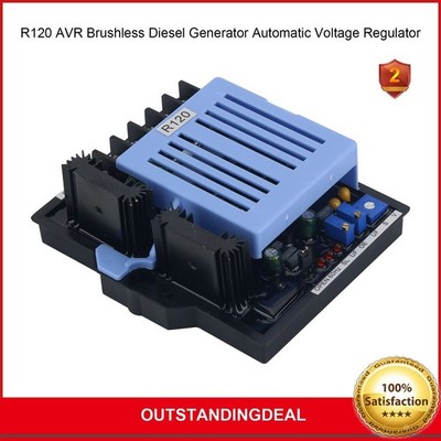 R120 AVR Brushless   Generator Automatic Voltage Regulator Board Spare Part #to