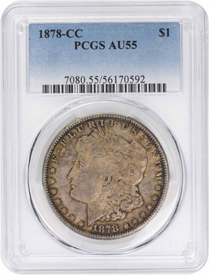 1878-CC Morgan Silver Dollar AU55 PCGS | eBay