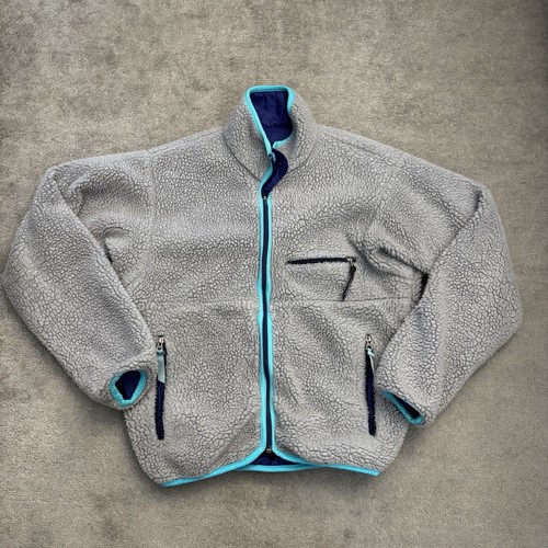 Patagonia Reversible Cremallera Completa Glysade Glissade Deep Pile Años 90’s Vintage Años 90’s S - Imagen 1 de 11