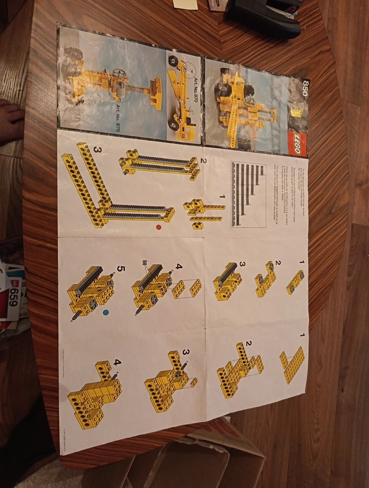 Notice LEGO Technic Vintage 850 - Photo 2/4