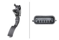 Sensor, Fahrpedalstellung FÜR Dacia Sandero II (B8 ) - Hella 6PV 009 978-711