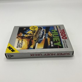 Vintage Super Huey UH-IX Atari 7800  Complete In Box