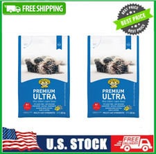 2 BAG Dr. Elsey's Premium Ultra Unscented Clumping Clay Cat Litter 35 lb Bag