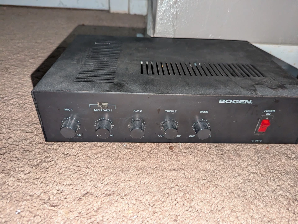 Bogen C35 / C 35 C, Public Address Amplifier, 35W - Image 2 of 4