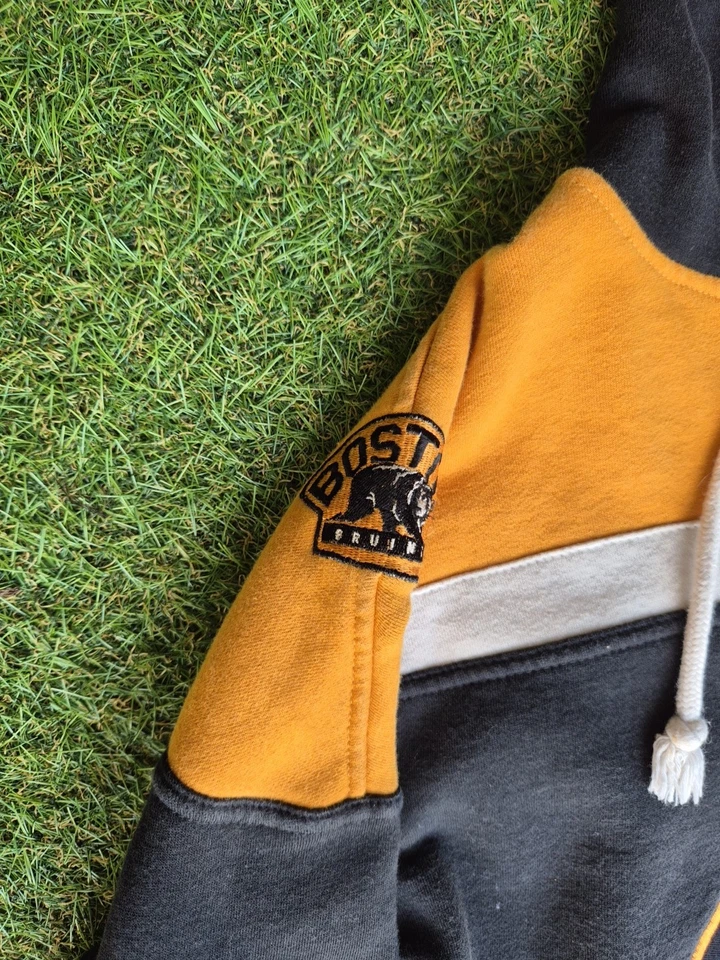 Sudadera con Capucha Old Time Hockey BOSTON BRUINS Emblema (M) con Corbatas Foto 4 de 4
