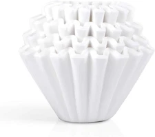 Kalita 22201 Wave 155 (100P) Paper Filter, SIZE 155, White 155 