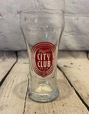 Vintage Schmidt's City Club Beer Glass St Paul Mn Jacob Schmidt 5.5"