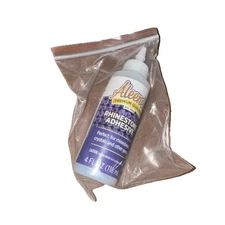Aleene's Rhinestone Adhesive, Permanent Multi-Surface Liquid Glue for Jewels