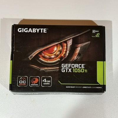 Gigabyte GeForce GTX 1050 Ti Windforce OC 4GB GDDR5 - Complete with Original Box