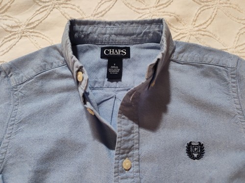 Lot of 10 Ralph Lauren & Chaps Boys Shirts Tops Sizes 5, 6, 7 & 8 - Picture 21 of 24