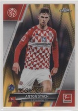 Anton Stach Chrome Bundesliga 2021/22 Gold Refractor