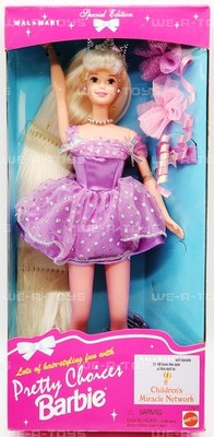 Pretty Choices Barbie Doll Children's Miracle Network 1996 Mattel