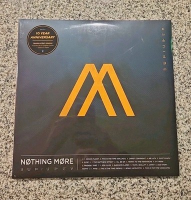 Nothing More Self Titled 10th Anniversary Orange Vinyl 2LP NEW SEALED