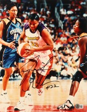 JENNIFER GILLOM Signed 8x10 Photo w BECKETT BAS COA Phoenix Mercury Autographed