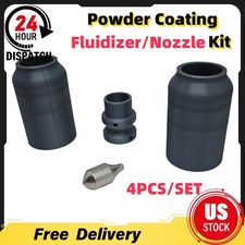 For Eastwood Hotcoat Pcs-250 Pcs-150 Powder Coating Fluidizernozzle Kit 1set