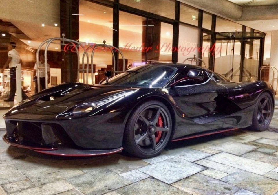 1:18 BBR FERRARI LA FERRARI FELIPE MASSA NEGRO No MR D&G PEAKO FRONTIART 40/66 Foto 2 de 4