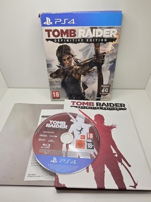 Tomb Raider Definitive Edition Complete Art Book Playstation 4 (PS4) Karton 