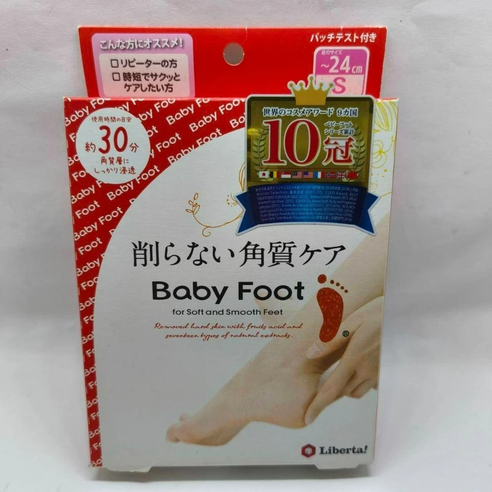 Máscara exfoliante exfoliante para pies de bebé Easy Pack para 30 minutos nueva de Japón Foto 3 de 4