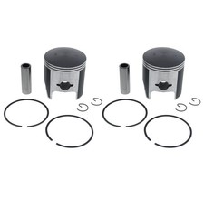2001 Yamaha Phazer Mountain Lite PZ500ML Piston Kit x2 +0.20"  O/S Teflon Coated