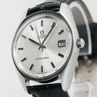 Vintage 1969 *NEAR MINT* OMEGA Seamaster Cal.565 Automatic Date Silver 36mm Mens