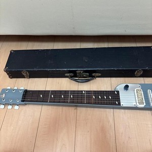 Teisco 6 String Electric Lap Steel Guitar Hawaiian with Hard Case