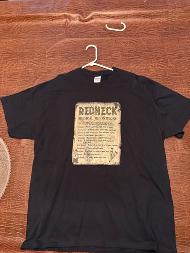 MEDICAL REDNECK T-shirt Funny Redneck Heavy Cotton Tee Graphic Shirt Gift XL