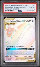 Pokemon Magikarp & Wailord Gx Team Up 183/181 Segreto Raro PSA 10 Gemme Ottime Condizioni