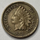 1862 - Indian Head Cent - VF+ - Exact Coin Imaged #IND340