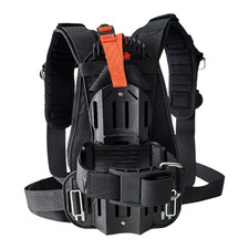 Plastic Nylon Backplate for Scuba Diving Tanks For 2L 3L 4L 6L 8L 11L 1For 2L