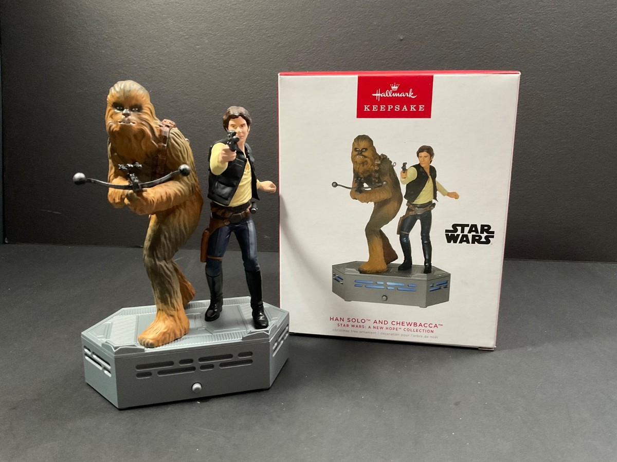 Hallmark Star Wars Han Solo And Chewbacca Storytellers Interactive