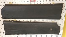 1972 Plymouth Road Runner Satellite Front Upper Door Panels Set Black Low Line