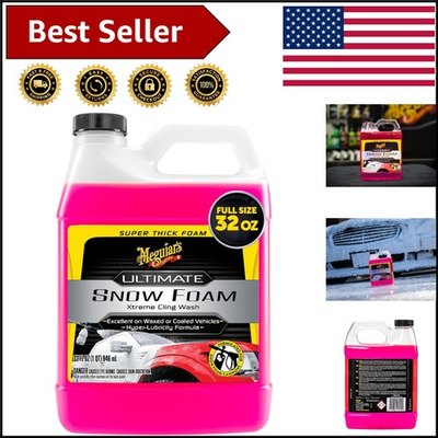 #ad #ad 32oz Ultimate Snow Foam for Foam Cannons Advanced Non Stripping Car Wash $30.99