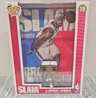 Funko Pop! Magazine Covers NBA LeBron James Vinyl Figure #19 SLAM Cover Box