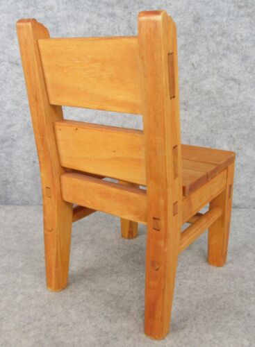 American Girl Doll JOSEFINA Wood Carved Southwestern Chair w Box - Imagen 9 de 24